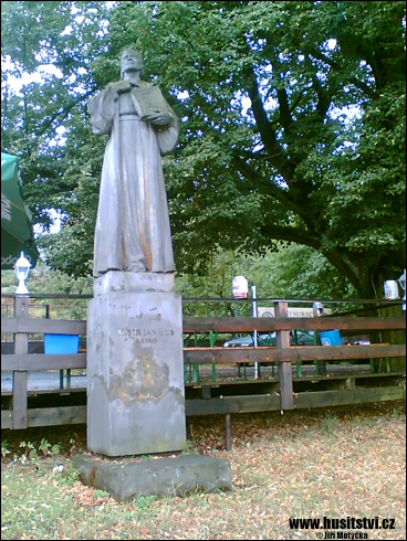 Klenčí pod Čerchovem – památník Jana Husa