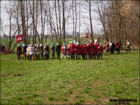 Rekonstrukce bitvy u Sudoměře (Dohalice, 31.03.2007)