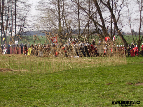 Rekonstrukce bitvy u Sudoměře (Dohalice, 31.03.2007)