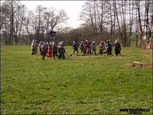 Rekonstrukce bitvy u Sudoměře (Dohalice, 31.03.2007)