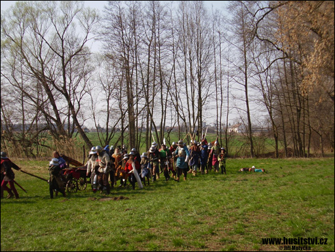 Rekonstrukce bitvy u Sudoměře (Dohalice, 31.03.2007)