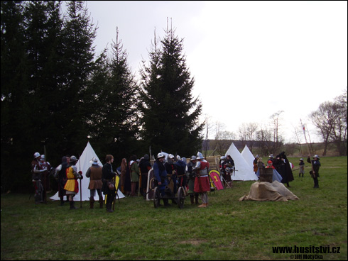 Rekonstrukce bitev Mladá Vožice, Sedlec, … (Dohalice, 29.03.2008)