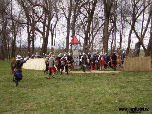 Rekonstrukce bitev Mladá Vožice, Sedlec, … (Dohalice, 29.03.2008)