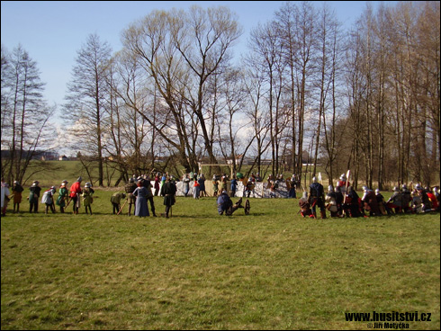 Rekonstrukce bitev Mladá Vožice, Sedlec, … (Dohalice, 29.03.2008)