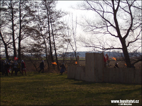 Rekonstrukce bitev Benešov, Poříčí (Mokrovousy, 21.03.2009)