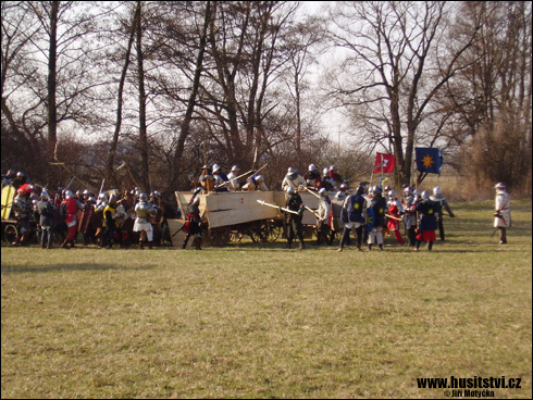 Rekonstrukce bitev Benešov, Poříčí (Mokrovousy, 21.03.2009)