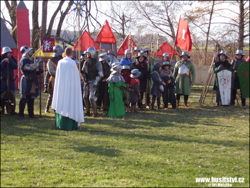 Rekonstrukce bitvy u Hradce Králové (Mokrovousy, 27.03.2010)