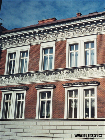 Plzeň – dům v Tovární ulici