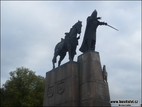 Vilnius (LT) - Vitold Veliký na Gediminasově pomníku