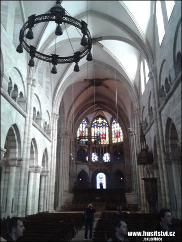 Basilej (CH) – gotická katedrála Münster