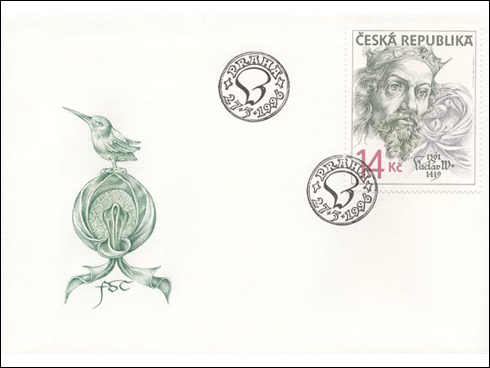 FDC – Lucemburská dynastie (1996)