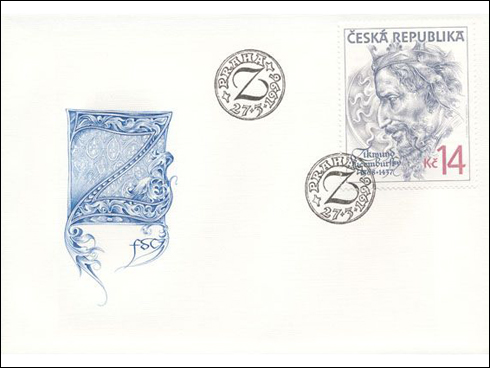 FDC – Lucemburská dynastie (1996)