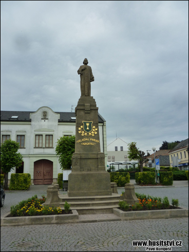 Vamberk - památník Jana Husa