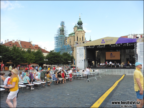 Husovské slavnosti 600 (Praha, 06.07.2015)