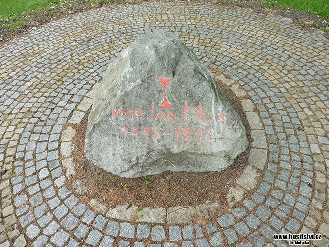 Bechyně - Husův kámen