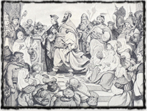 České poselstvo na basilejském koncilu (obraz V. Černý)